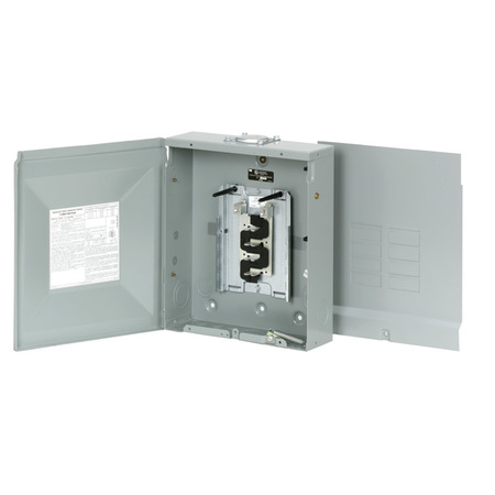 Type Br Load Center, BR, 8 Spaces, 125A, 120/240V, Main Lug, 1 Phase BR816L125RP